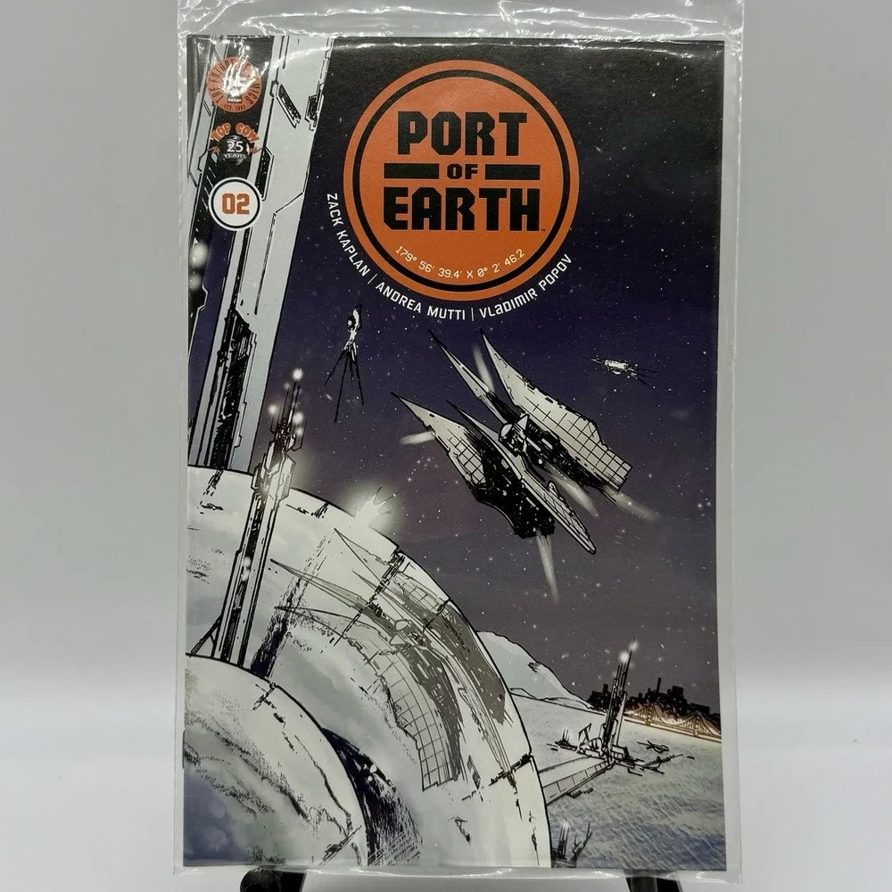 Port of Earth #2 Image‎ Top Cow Comics 2017 Bagged And Boarded
